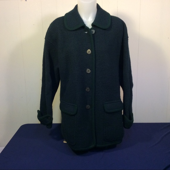 The Eagles Eye Womens Wool Jacket Vintage - Picture 3 of 10